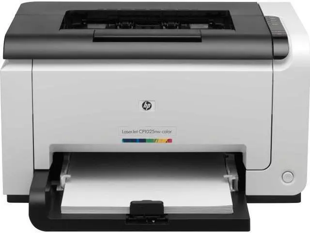 Alt view image 2 of 2 - HP LaserJet Pro CP1025NW(CE914A#BGJ) Laser Color Printer 600 x 600dpi 17ppm Wireless Printer