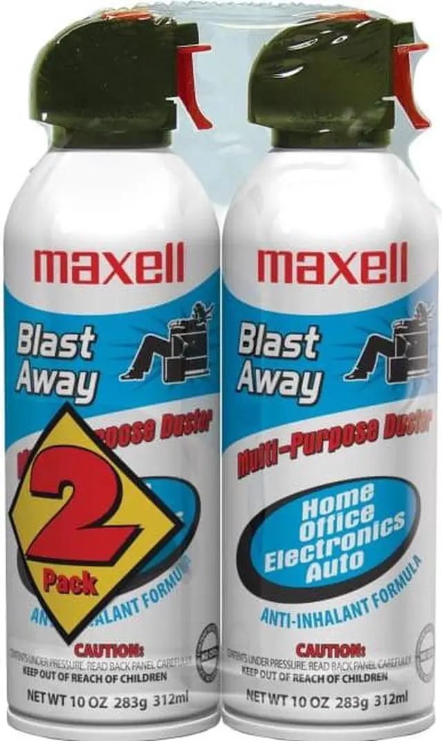 Alt view image 7 of 8 - MAXELL 190026 CA-4 CANNED AIR 10OZ 2-PACK