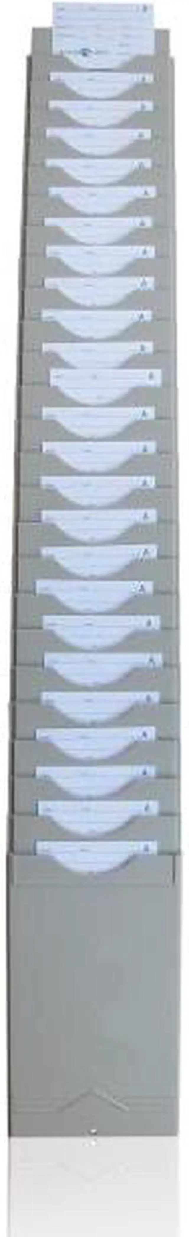 Alt view image 2 of 2 - Distinow Pyramid 400-x Expanding Time Card Rack
