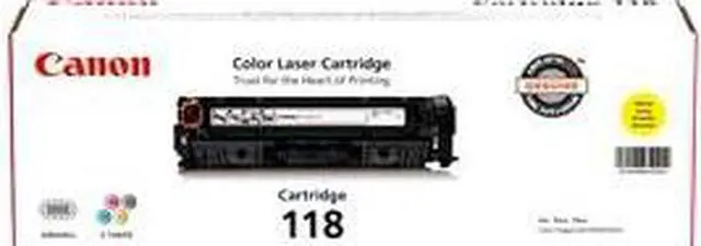 Main image of Canon - 2659B001AA - Canon 118 Toner Cartridge - Laser - Yellow