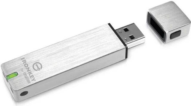 Alt view image 2 of 5 - Imation 32GB Secure Flash Drive Fips 140-2LEVEL 3 256bit AES Encryption D2-S250-S32-4FIPS