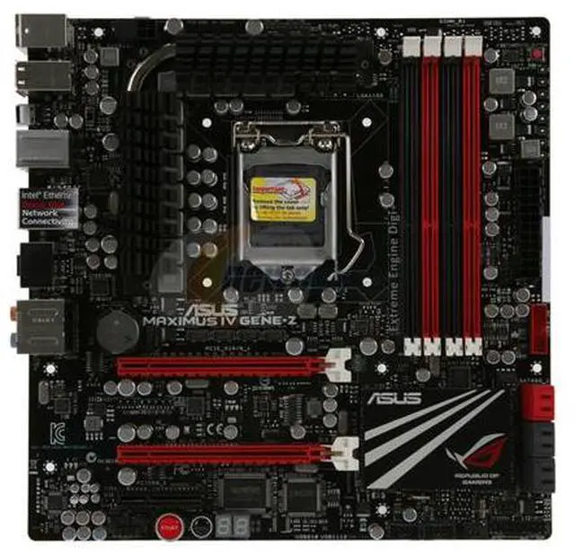 Alt view image 3 of 4 - ASUS Maximus IV Gene-Z LGA 1155 Intel Z68 HDMI SATA 6Gb/s USB 3.0 Micro ATX Intel Motherboard - I/O Shield and Other Accessories NOT Included