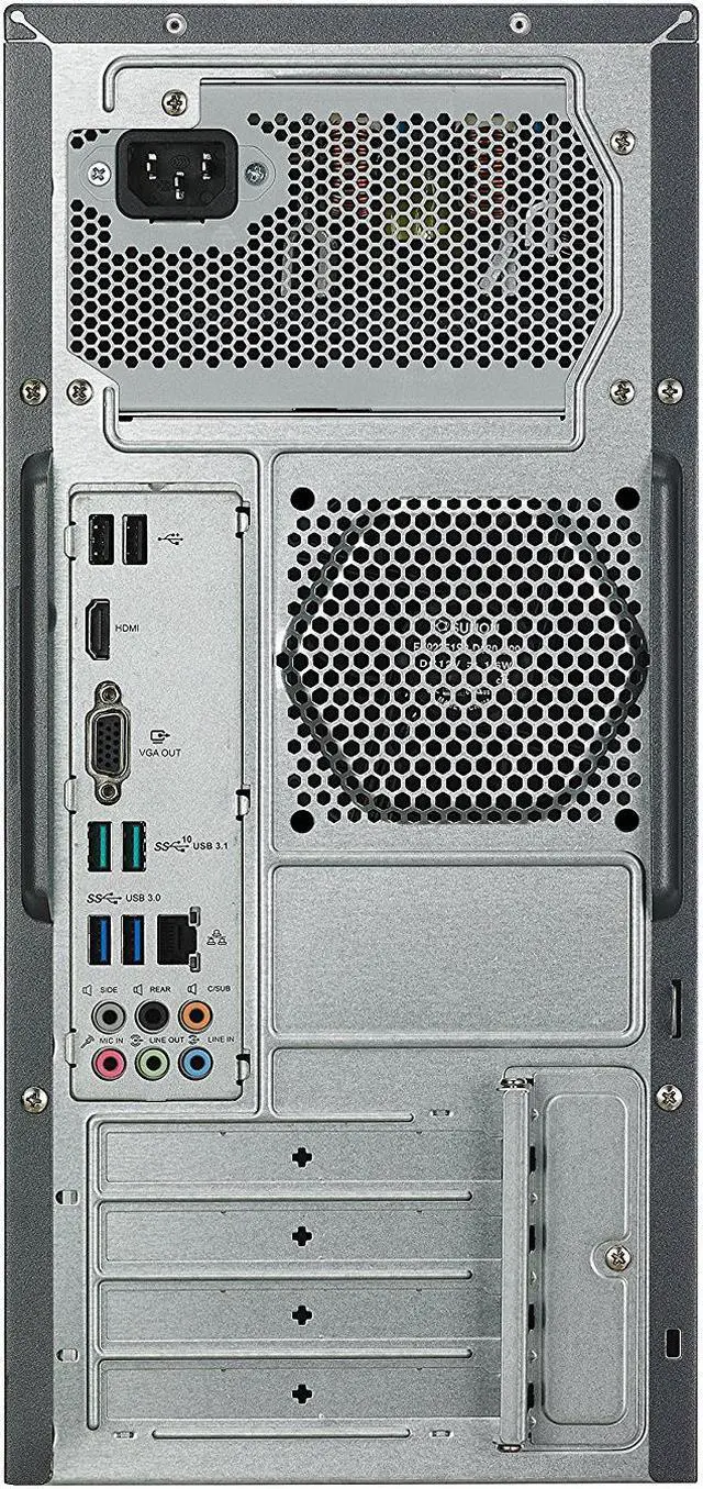 Alt view image 3 of 3 - ASUS Desktop Computer VivoPC M32CD-B07 Intel Core i5-6400 8 GB 1TB HDD Intel HD Graphics 530 Windows 10 Home 64-Bit