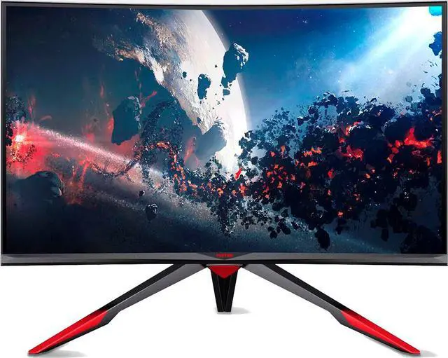 Alt view image 2 of 11 - VIOTEK GN32LD 32" 144 Hz QHD Curved Gaming Monitor, 16:9 Widescreen, 1800R, Ultra-Thin Frame, AMD FreeSync, DP, HDMI, DVI