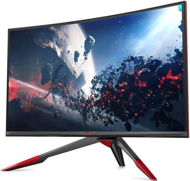 Main image of VIOTEK GN32LD 32" 144 Hz QHD Curved Gaming Monitor, 16:9 Widescreen, 1800R, Ultra-Thin Frame, AMD FreeSync, DP, HDMI, DVI