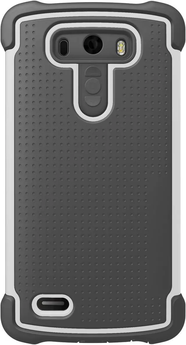 Alt view image 9 of 13 - BALLISTIC Tough Jacket Maxx Case with Holster for LG G3 - Grey, White