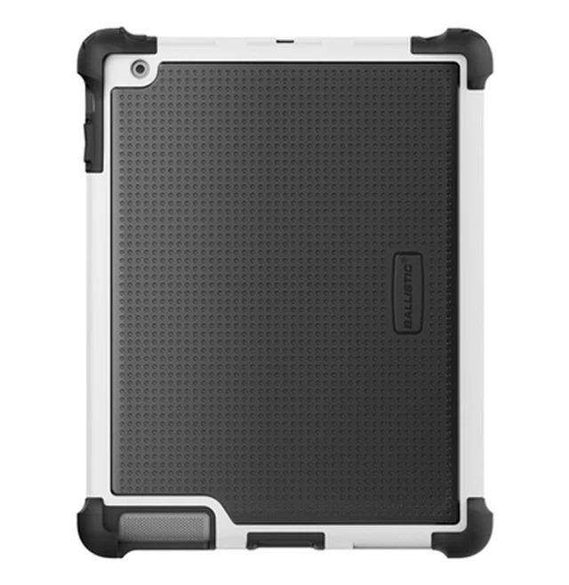 Main image of Apple iPad 2, iPad 3, iPad 4th GEN Black/White Ballistic Tough Jacket Case