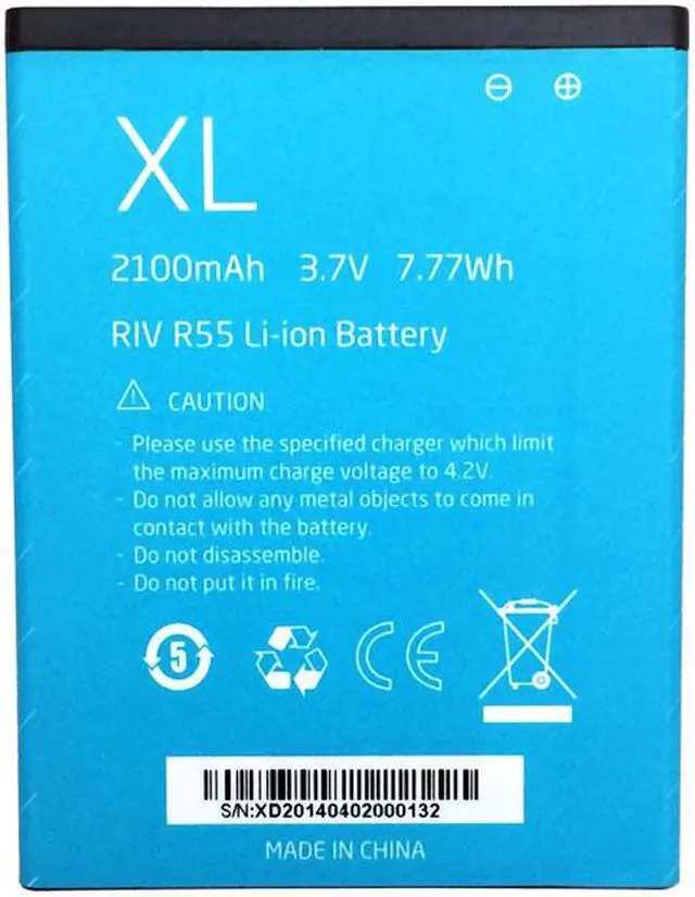 Alt view image 2 of 3 - R55-Bat,Original 2100 mAh Li-on Battery for R55 and R55AWS