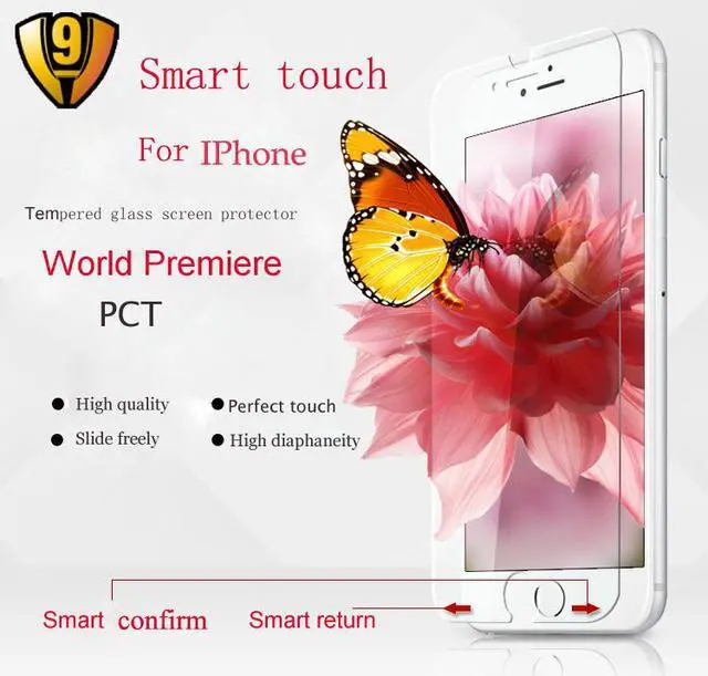 Alt view image 6 of 6 - Smart Screen Protector iPhone6/6S plus 9H Premium Tempered Glass Guard