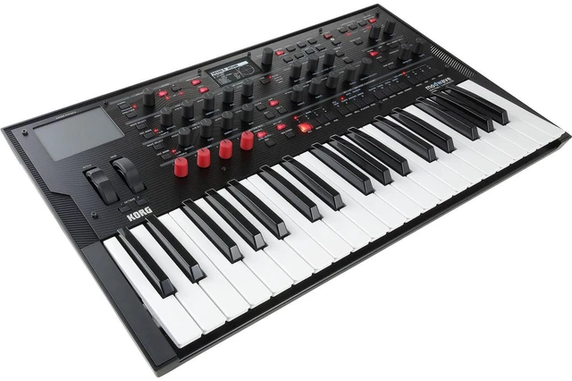 Alt view image 2 of 7 - Korg Modwave Wavetable Synthesizer, Nektar NP-X, (2) 1/4 Cables, (2) Midi Cables, Tascam TH02 Bundle
