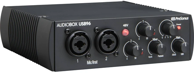 Alt view image 7 of 7 - PreSonus PX-1 Condenser Mic, Presonus Eris3.5 Monitors, Presonus AudioBox USB 96, XLR Cable, (2) 1/4 Cables Bundle