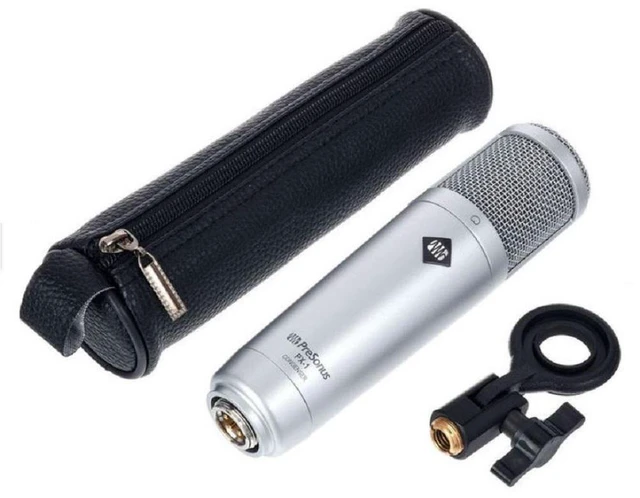 Alt view image 2 of 7 - PreSonus PX-1 Large-Diaphragm Condenser, Pop Filter, XLR Cable Bundle