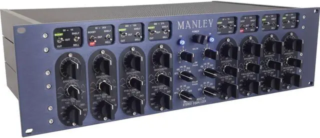 Alt view image 2 of 7 - Manley Massive Passive Stereo Tube EQ, Gator G-PRO-4U-19, Furman SS-6B, (2) ErnieBall XLR, (4) ErnieBall 1/4 Bundle