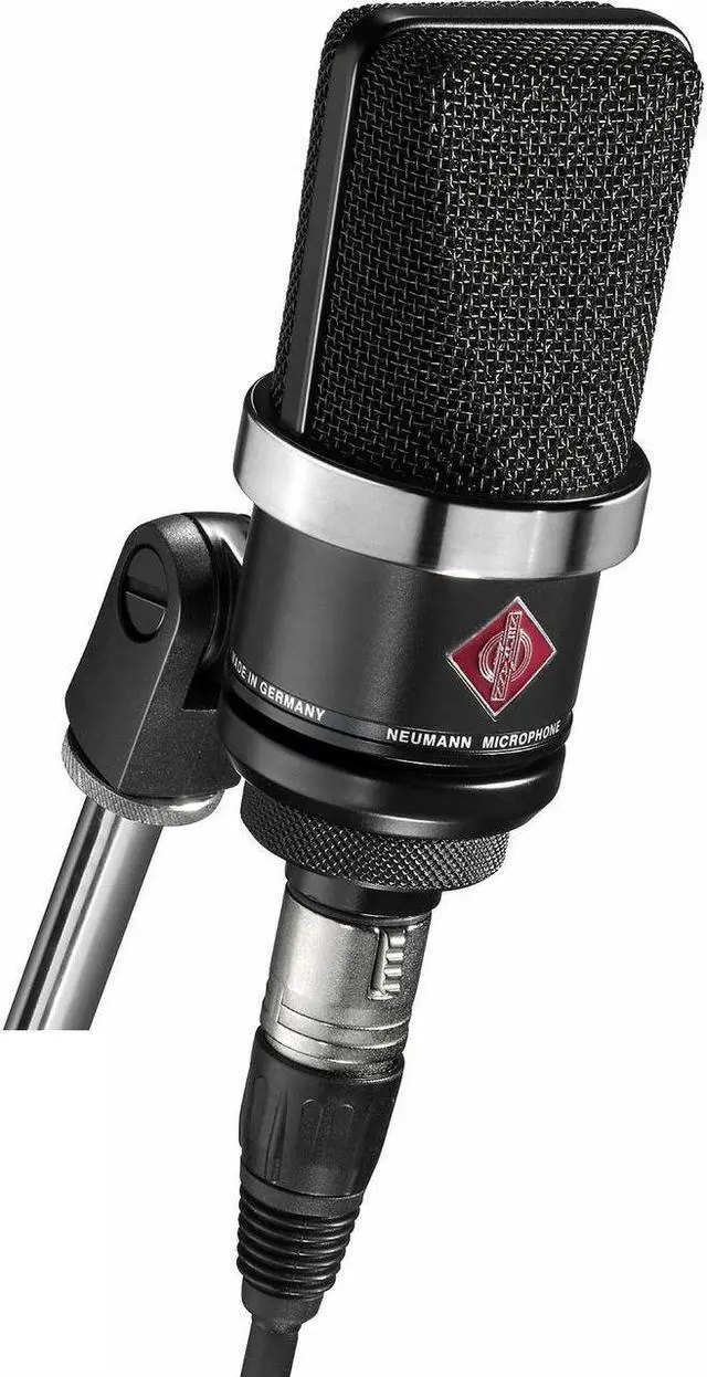 Alt view image 16 of 16 - Neumann TLM 102 Transformerless Cardioid Condenser Mic w/Mount (Black)