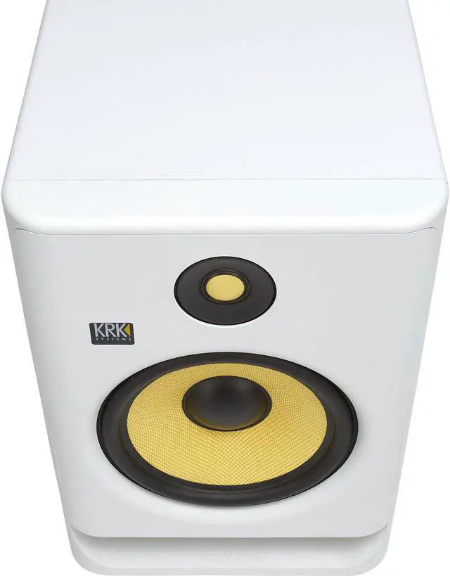 Alt view image 7 of 12 - KRK ROKIT 8 G4 8" Powered White Noise Studio Monitor #RP8G4WN-NA