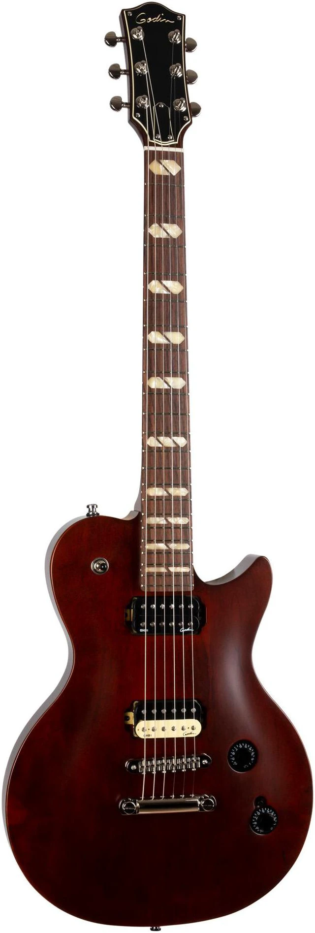 Alt view image 3 of 7 - Godin (050482) Summit Classic HT - Havana Brown, Zoom G1X Pedal, (2) ErnieBall Cables Bundle