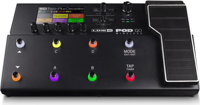 Alt view image 3 of 14 - Line 6 POD Go Wireless Guitar Multi-Effects Processor