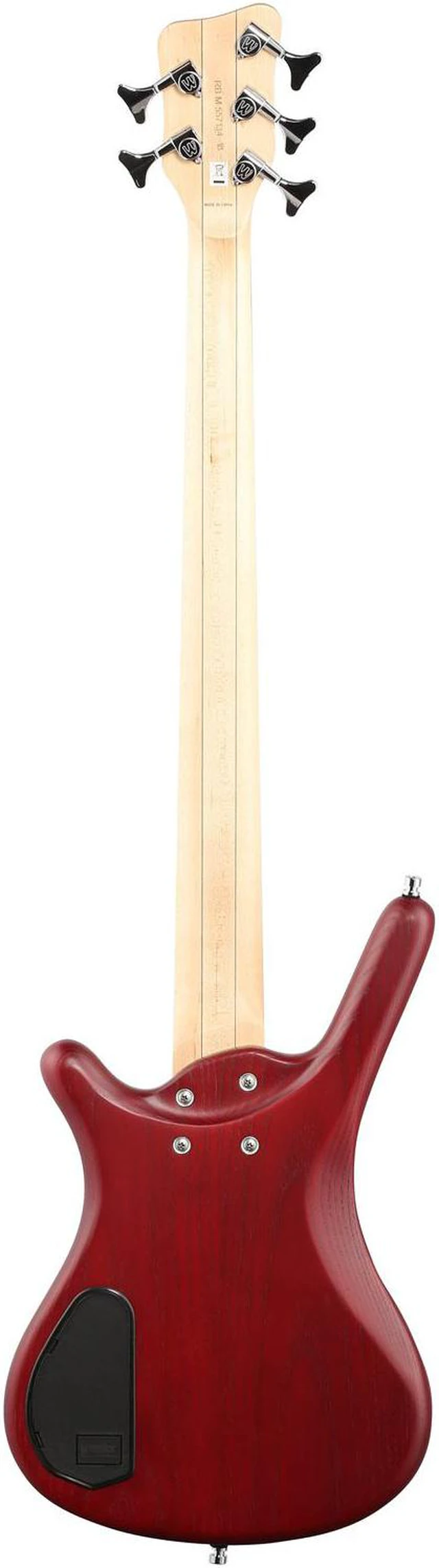 Alt view image 5 of 7 - Warwick Rockbass Corvette $$ 5-String Bass, Burgundy Red Transparent Satin