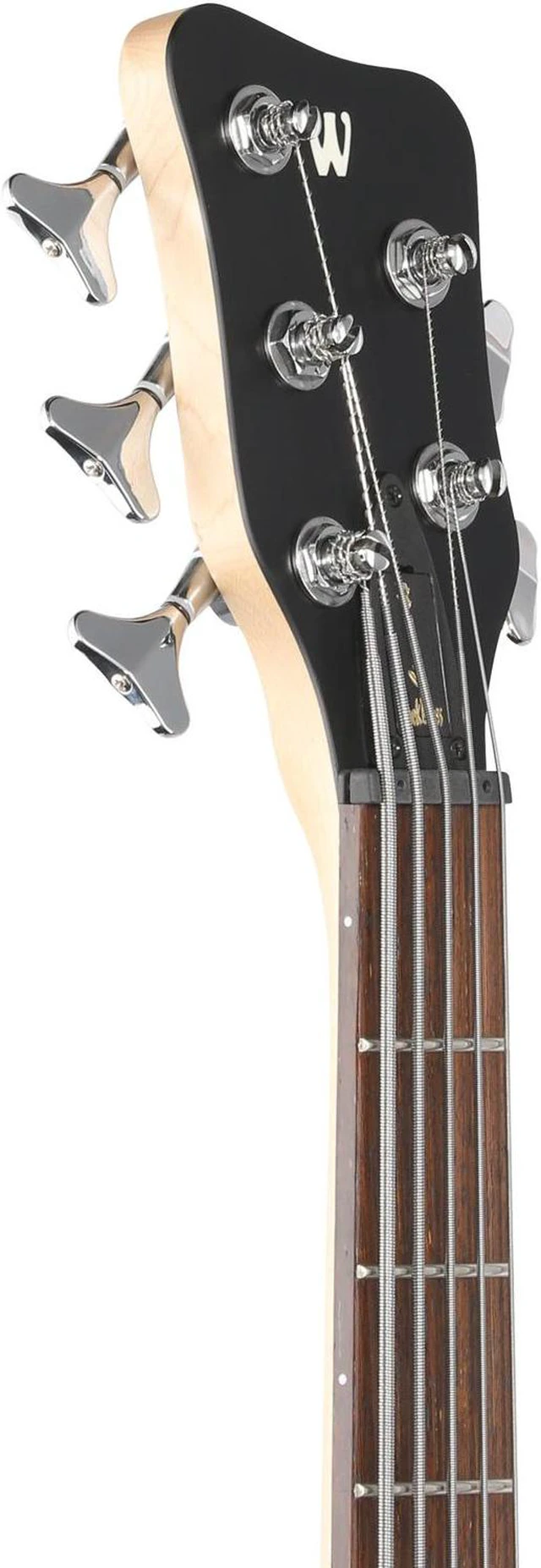 Alt view image 7 of 7 - Warwick Rockbass Corvette $$ 5-String Bass, Burgundy Red Transparent Satin