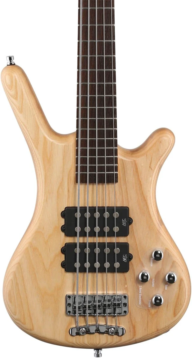 Alt view image 2 of 7 - Warwick Rockbass Corvette $$ 5-String Bass, Natural Transparent Satin