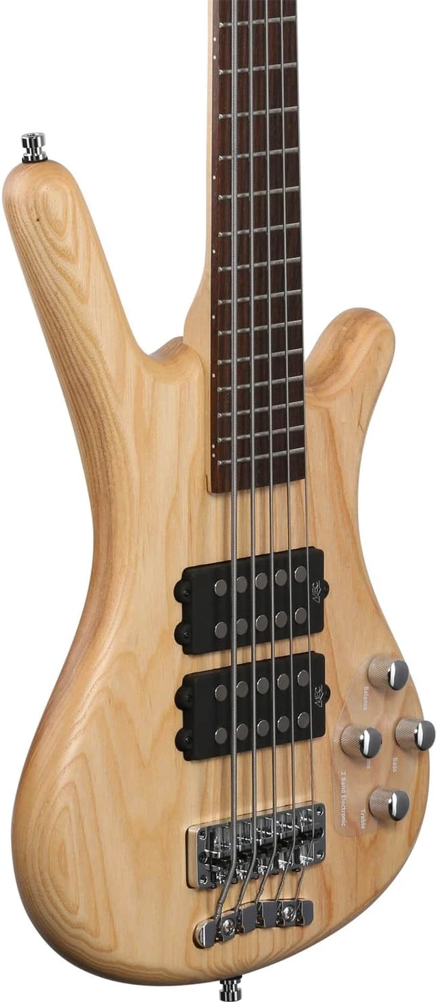 Alt view image 4 of 7 - Warwick Rockbass Corvette $$ 5-String Bass, Natural Transparent Satin