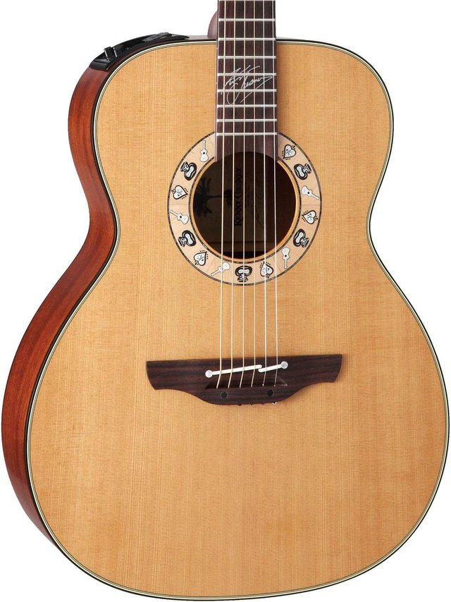 Alt view image 3 of 7 - Takamine KC70 Kenny Chesney Signature Acoustic-Electric Guitar - Natural