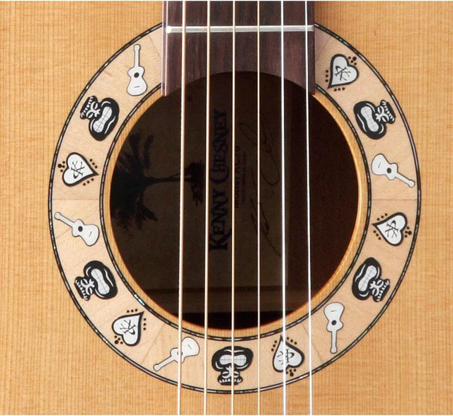 Alt view image 5 of 7 - Takamine KC70 Kenny Chesney Signature Acoustic-Electric Guitar - Natural