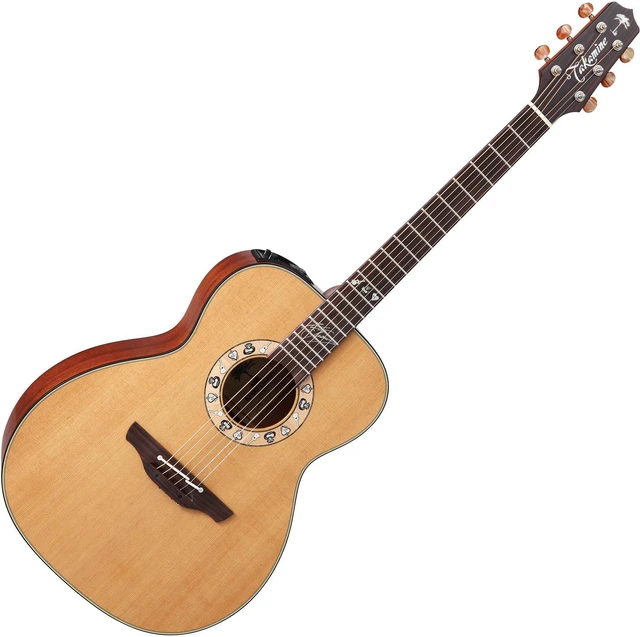 Alt view image 6 of 7 - Takamine KC70 Kenny Chesney Signature Acoustic-Electric Guitar - Natural