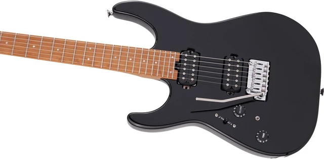 Alt view image 3 of 7 - Charvel Pro-Mod DK24 HH 2PT CM LH (Gloss Black), Gator GFW-GTR-1000 Stand, Gator GFW-GTR-SEAT, ErnieBall Cable Bundle