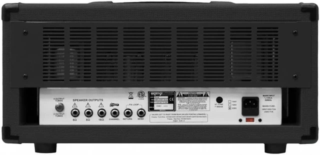 Alt view image 3 of 7 - Orange TH30H 30-watt 2-channel Tube Head (Black), Getaria 2.4GHZ Wireless Guitar Kit, Orange FS 1, On-Stage RS4000 Bundle