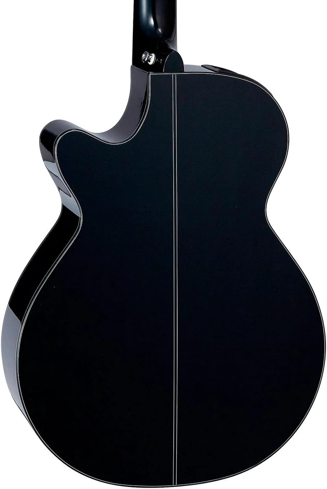 Alt view image 6 of 7 - Takamine GF30CE Cutaway Acoustic-Electric Guitar - Black