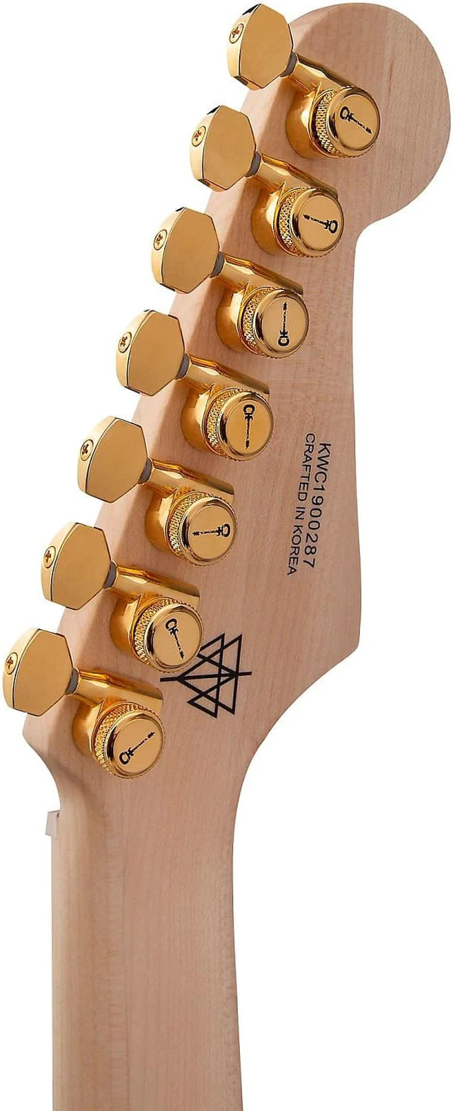 Alt view image 7 of 7 - Charvel DK24-7 NOVA Angel Vivaldi Signature Pro-Mod Satin Black