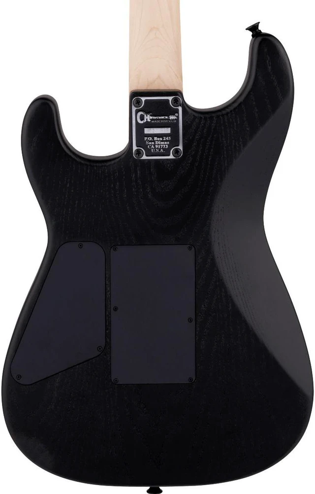 Alt view image 3 of 7 - Charvel Pro-Mod San Dimas Style 1 HSS FR Sassafras Satin Black, Gator GC-ELECTRIC-A Case, ErnieBall Cable Bundle