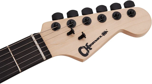 Alt view image 6 of 7 - Charvel Pro-Mod San Dimas Style 1 HSS FR Sassafras Satin Black, Gator GC-ELECTRIC-A Case, ErnieBall Cable Bundle