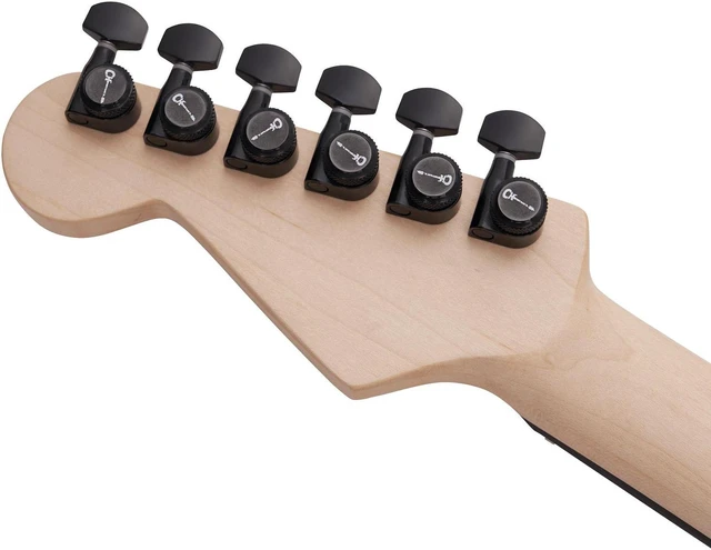 Alt view image 7 of 7 - Charvel Pro-Mod San Dimas Style 1 HSS FR Sassafras Satin Black, Gator GC-ELECTRIC-A Case, ErnieBall Cable Bundle