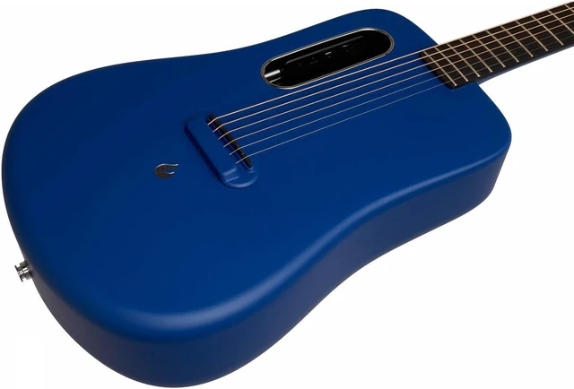 Alt view image 4 of 7 - LAVA ME 2 Freeboost Carbon Fiber Acoustic Electric Travel Guitar (Blue)