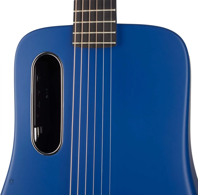 Alt view image 5 of 7 - LAVA ME 2 Freeboost Carbon Fiber Acoustic Electric Travel Guitar (Blue)