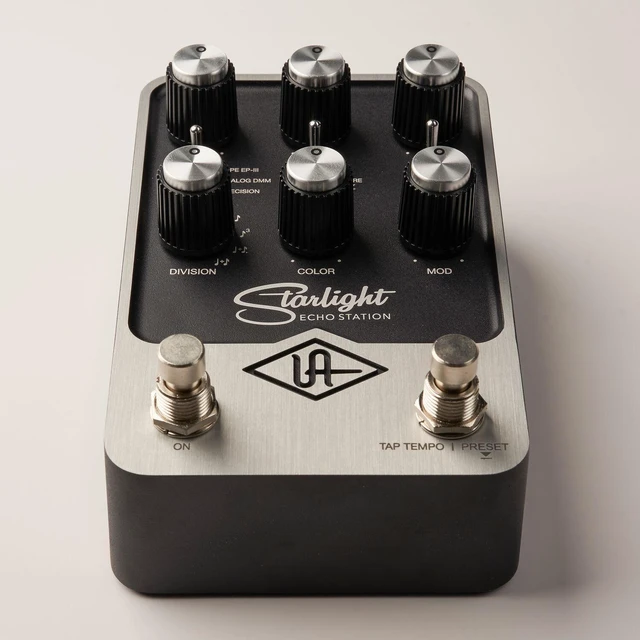 Alt view image 2 of 7 - Universal Audio UAFX Starlight Echo Station Delay Pedall, AT ATH-M20X Bundle