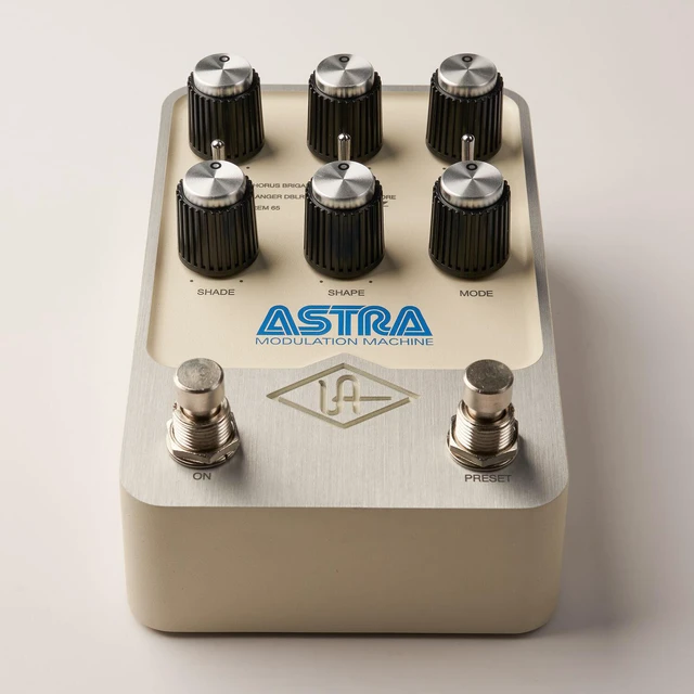 Alt view image 2 of 7 - Universal Audio UAFX Astra Modulation Machine Pedal, AT ATH-M20X Bundle