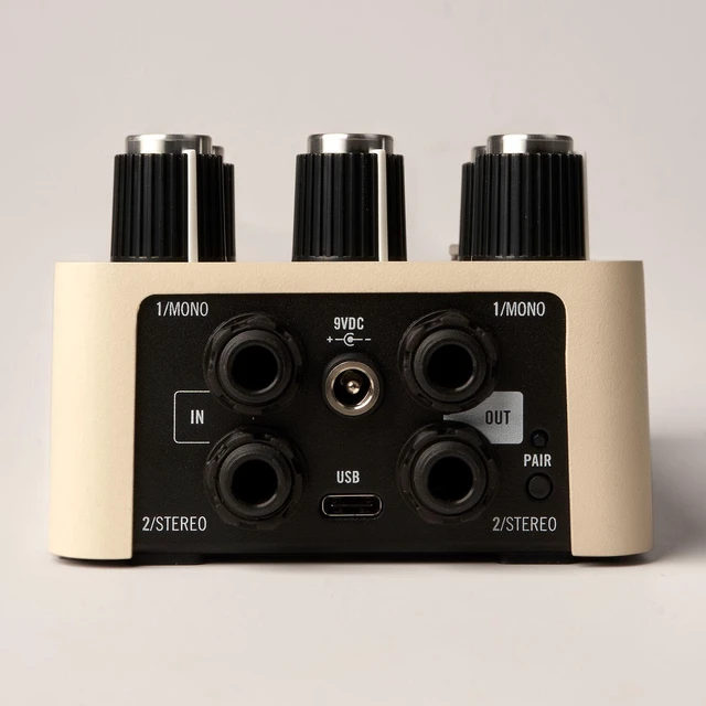 Alt view image 4 of 7 - Universal Audio UAFX Astra Modulation Machine Pedal, AT ATH-M20X Bundle