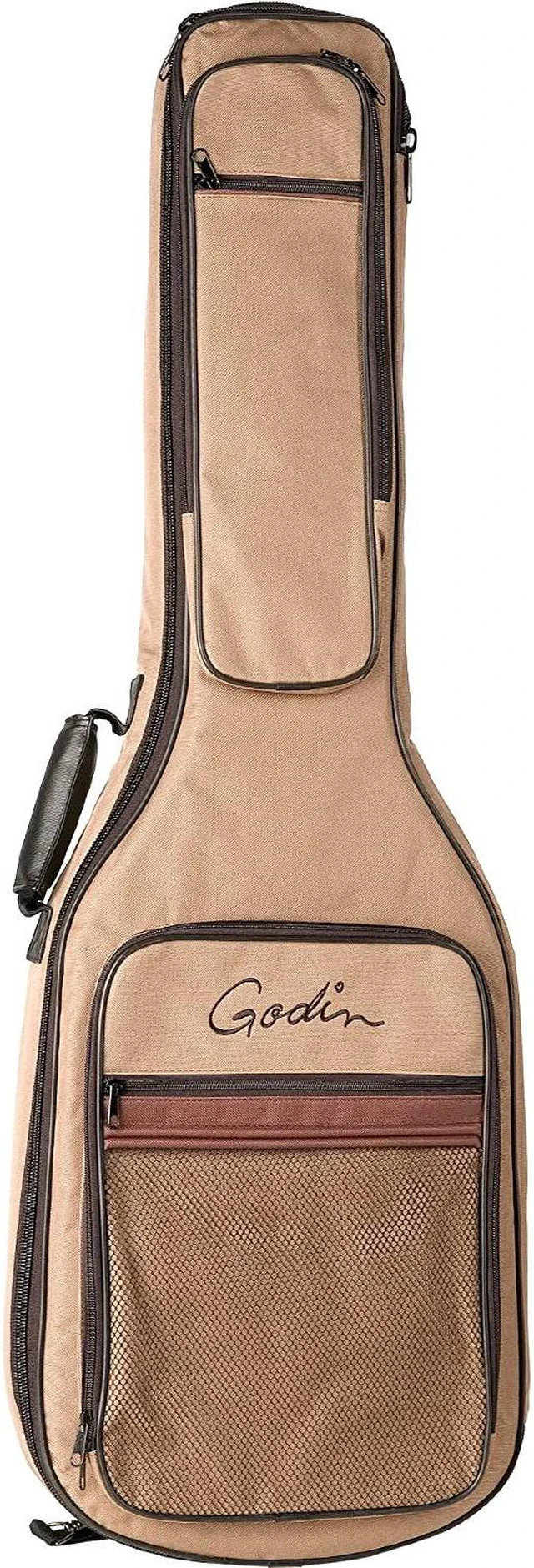 Alt view image 5 of 7 - Godin (028672) xtSA Light Burst Flame Electric Guitar with Gig Bag, Gator GC-ELECTRIC-A Deluxe ABS Bundle