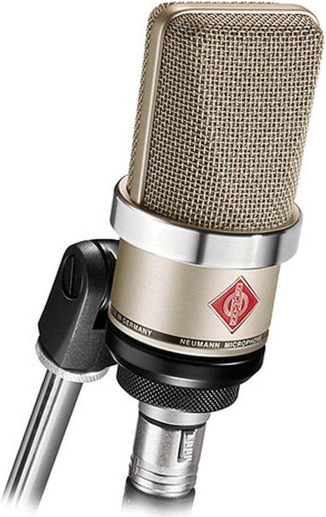 Alt view image 3 of 7 - Neumann TLM-102 Studio Condenser Microphone (Nickel), Boseen Microphone Shock Mount Bundle