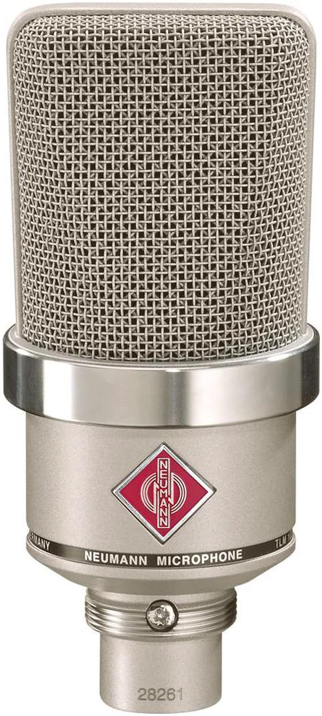 Alt view image 4 of 7 - Neumann TLM-102 Studio Condenser Microphone (Nickel), Boseen Microphone Shock Mount Bundle