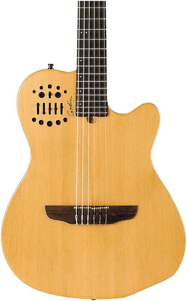 Alt view image 2 of 7 - Godin (032150) ACS-SA Nylon String Cedar Top Guitar, Fender CHAMPION 50X Amp, GLS 15 FT Guitar Cable Bundle