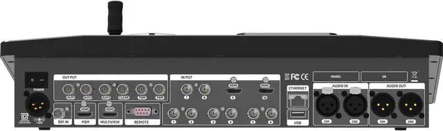 Alt view image 3 of 5 - Lumantek ez-Pro VS10 3G-SDI/HDMI Video Switcher, HP VH240a 23.8-inch Monitor, (4) HDMI Cables Bundle