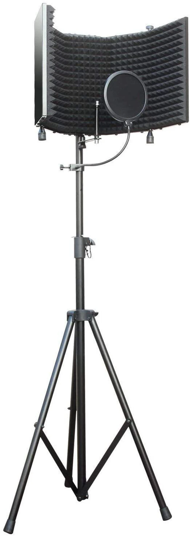 Alt view image 4 of 7 - sE Electronics Gemini II Large-diaphragm Condenser Microphone, AxcessAbles SF-101KIT Recording Studio Kit, AT ATH M30X Bundle