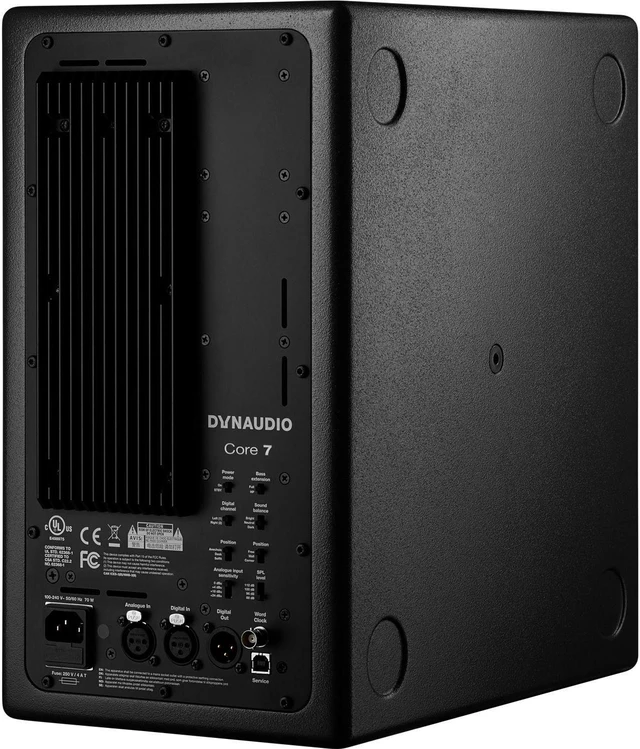 Alt view image 4 of 7 - Dynaudio Core 7 7" Powered Studio Monitor - Black