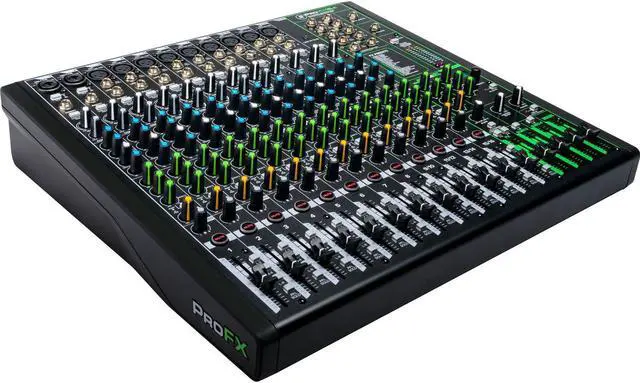 Alt view image 2 of 19 - Mackie ProFX16v3 16 Channel 4-bus Professional Effects Mixer with USB
