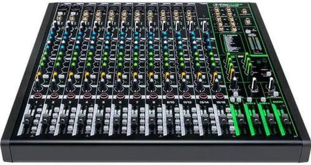 Alt view image 4 of 19 - Mackie ProFX16v3 16 Channel 4-bus Professional Effects Mixer with USB
