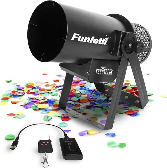 Alt view image 17 of 20 - Chauvet DJ Funfetti Confetti Blaster